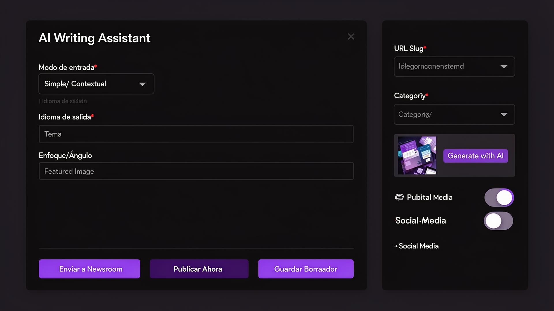 Assistant de rédaction IA